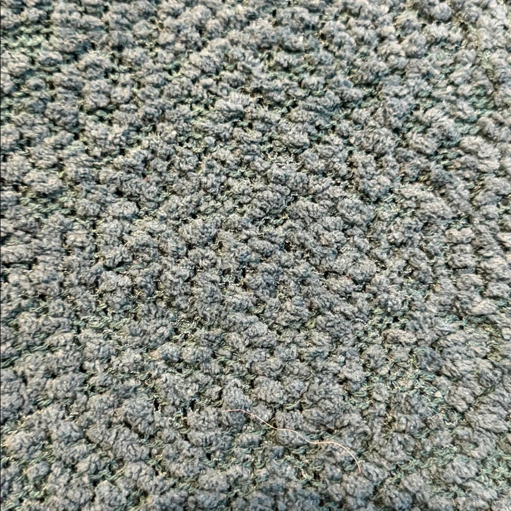 #83. Zenana Outfitters Teal popcorn Textured Sweater xl - Picture 5 of 8